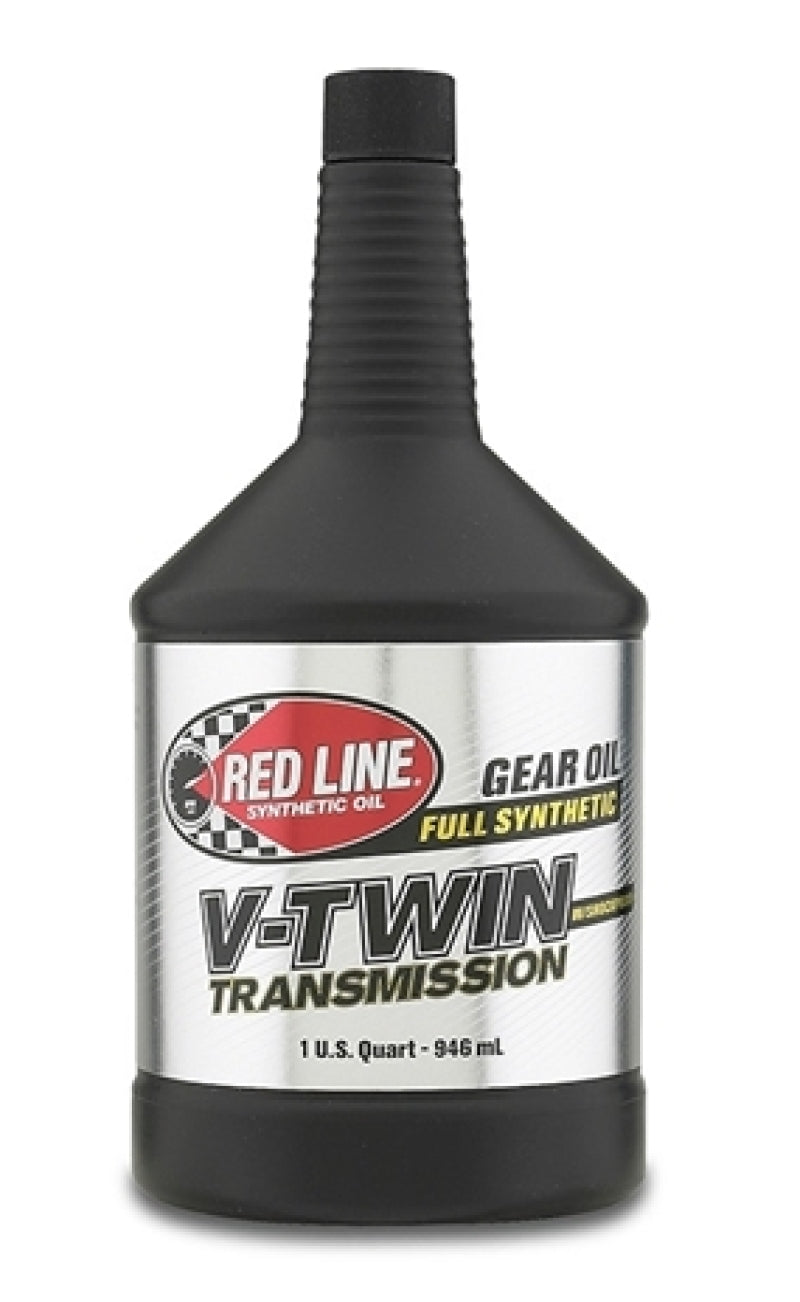Red Line V-Twin Transmission Oil w/ ShockProof (Set of 12 x 1 Qt. Bottle) 42804