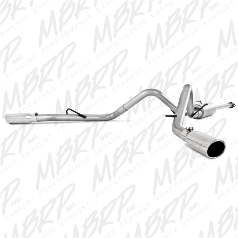 MBRP AL Dual Split Side 2.5" Cat Back Exhaust For 05-15 Toyota Tacoma 4.0L EC/CC  S5328AL