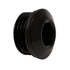 DeatschWerks 8AN ORB Male Plug Low Profile Internal Allen/Hex (Incl O-Ring) Anodized Matte Black