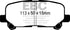 EBC 07-13 Acura MDX 3.7 Yellowstuff Rear Brake Pads