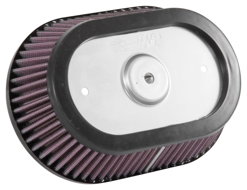 K&N Powersports Universal Custom Air Filter - Oval Shape 9.313"OD / 2.375 Height E-3988