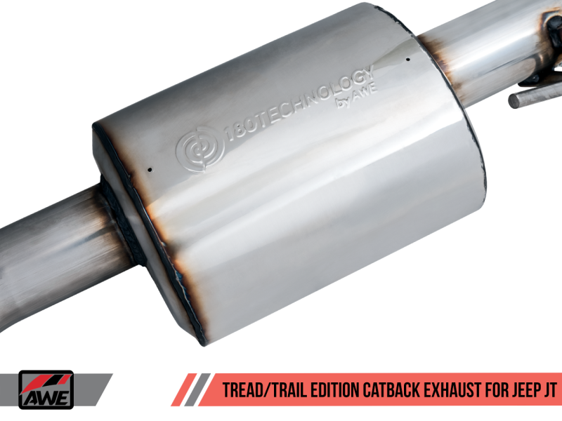 AWE Tuning Trail Edition Cat-Back Exhaust For 20-21 Jeep Gladiator JT 3.6L 3015-21001