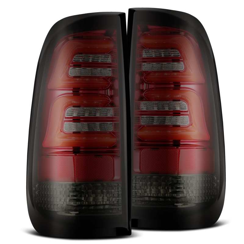 AlphaRex PRO-Series LED Tail Lights Red Smoke for 97-03 Ford F-150 654020