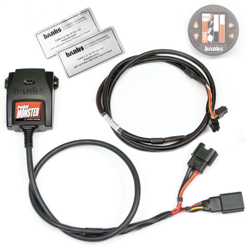 Banks Power PedalMonster Upgrade Kit Throttle Sensitivity Booster for use w/ Exst. iDash 64311-C