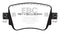EBC 15-19 Volkswagen GTI 2.0T Redstuff Rear Brake Pads