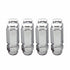 McGard Hex Lug Nut (Cone Seat / Duplex) 9/16-18 / 7/8 Hex / 2.5in. Length (8-Pack) - Chrome