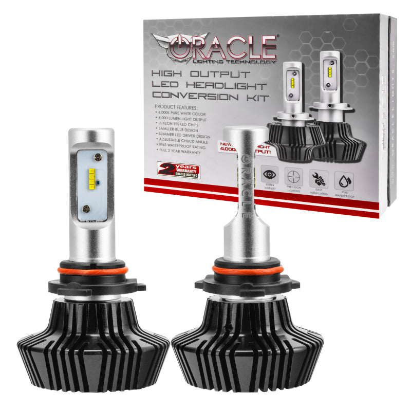 ORACLE Lighting 9005 4000+ Lumen LED Headlight Bulbs Conversion Kit - 6000K 5239-001