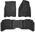 Husky Liners 09-18 Dodge Ram 1500 Crew Cab X-Act Contour Front & Second Seat Floor Liners - Black