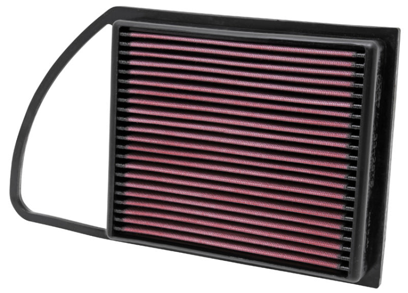 K&N High-Flow Original Air Filter, Washable for 09-12 Peugeot / 09-12 Citroen 33-2975