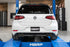 MBRP Single Exit Exhaust Pro Series 15-19 VW Golf R 3" Cat Back w/ Valve Delete S4603304