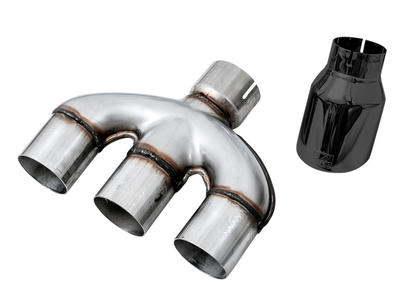 AWE Tuning Touring Edition Exhaust w/Front Pipe & Triple Diamond Black Tips for Honda Civic 3015-53014