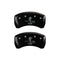 MGP Rear set 2 Caliper Covers Engraved Rear GT500 Shelby & Cobra Black finish silver ch