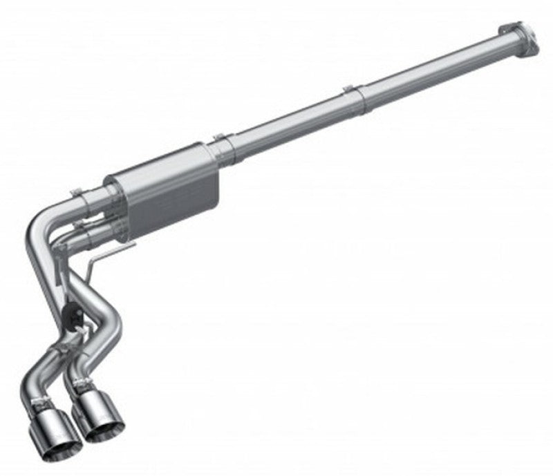 MBRP 3" Cat Back, Single Side Dual Outlet, 2021 Ford F-150 2.7 / 3.5L EcoBoost / 5.0L S5217304