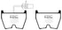 EBC 17-18 Audi RS3 Yellowstuff Front Brake Pads