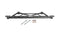 BMR 16-17 6th Gen Camaro Rear Of Rear Cradle Brace - Black Hammertone