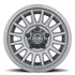 ICON Recon SLX 17x8.5 5x4.5 0mm Offset 4.75in BS 71.5mm Bore Charcoal Wheel