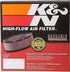 K&N Round Air Filter Assembly, Air Cleaner 2-5/8in Flange 7in Diameter 3in Height w/ Vent 60-1030