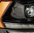 AlphaRex LUXX LED Projector Headlights Plank Style Black for 09-18 Dodge Ram 2500HD 880520