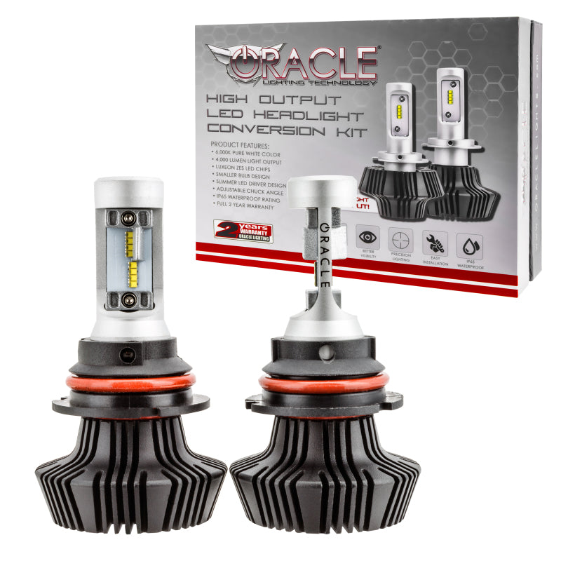 ORACLE Lighting 9007 4000+ Lumen LED Headlight Bulbs Conversion Kit - 6000K 5241-001