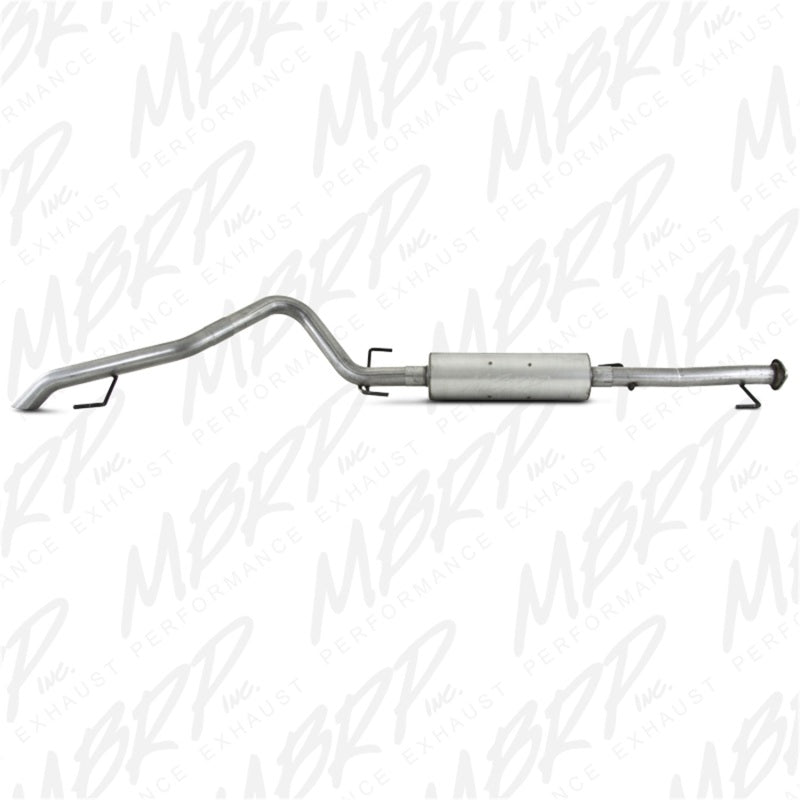 MBRP 2.5"Cat Back AL Single Rear Exit Off-Road Tail No tip For 07-14 Toyota FJ 4.0L V6 S5310AL