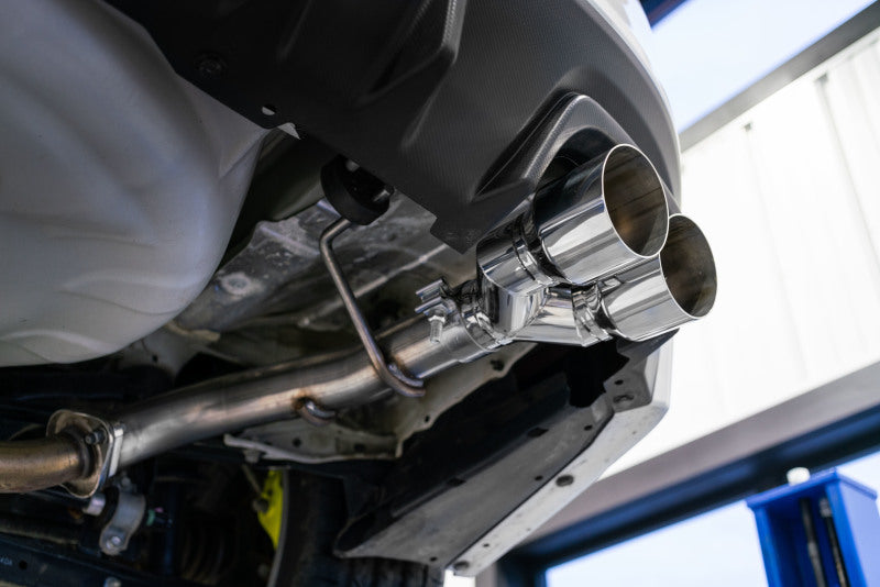 MBRP 2.5" Axle Back, Dual Split Rear Exit 15-19 Subaru WRX 2.0L/STI 2.5L w/ 3.5in CF Tips S48013CF