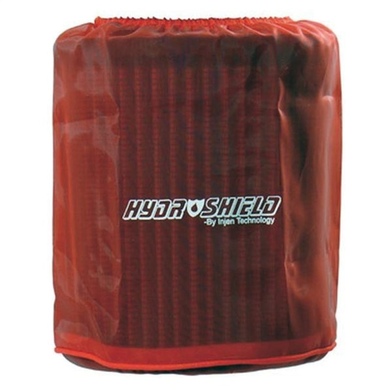 Injen Hydroshield Red Water Repellant Pre-Filter 6"Base /6-7/8"Tall /5-1/2"Top fits X-1021 1037RED