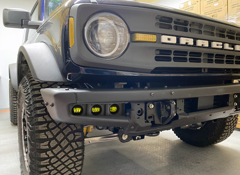 ORACLE Lighting Triple Yellow LED Fog Light Kit for 21-22 Ford Bronco Steel Bumper 5890-006