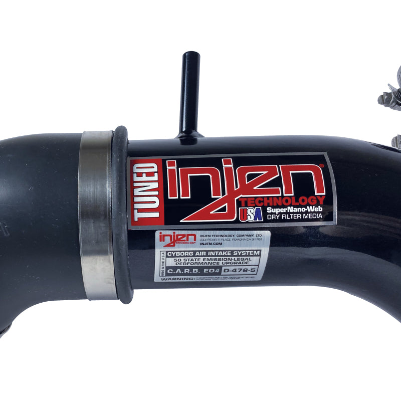 Injen Black IS Short Ram Cold Air Intake For 03-07 Honda Accord 4Cyl (LEV Motor Only) - IS1680BLK