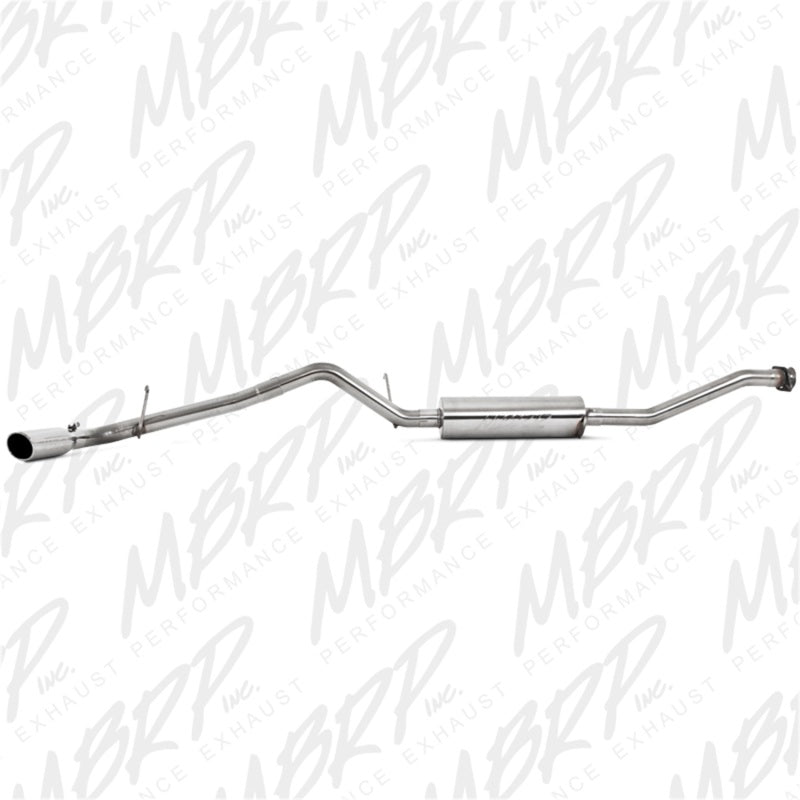 MBRP 2.5" Cat Back Single Side, T409, 04-10 Chevy/GMC Colorado/Canyon 2.8L/2.9L/3.5L/3.7L S5046409