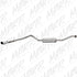 MBRP 2.5" Cat Back Single Side, T409, 04-10 Chevy/GMC Colorado/Canyon 2.8L/2.9L/3.5L/3.7L S5046409