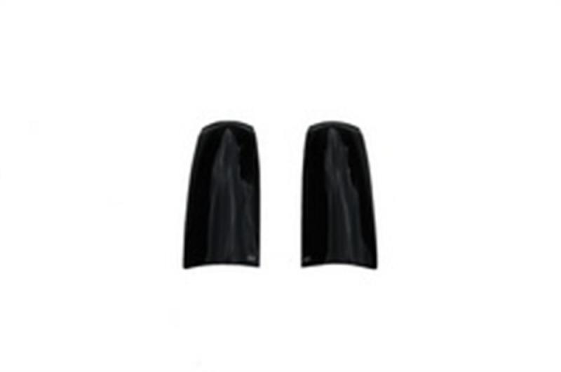 AVS 88-99 Chevy CK Tail Shades Tail Light Covers - Black