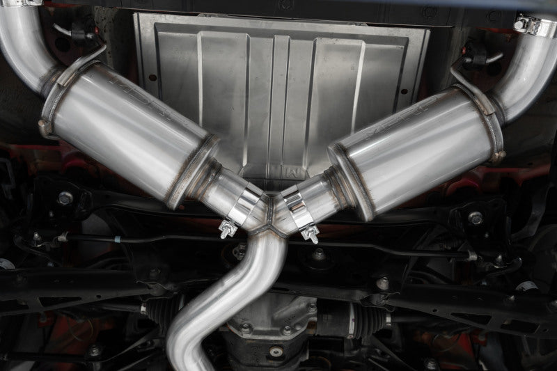 MBRP 3" Cat Back Dual Split Rear Exit 13-16 Subaru BRZ 2.0L/ 2.4L w/Burnt End Tips S48043BE