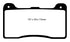 EBC Brakes Yellowstuff Performance Brake Pads
