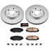 Power Stop 09-10 Pontiac Vibe Front Z17 Evolution Geomet Coated Brake Kit