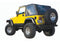 Rampage 1997-2006 Jeep Wrangler(TJ) Excludes LJ Unlimited Frameless Soft Top Kit - Black Diamond