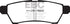 EBC 05+ Nissan Frontier 2.5 2WD Greenstuff Rear Brake Pads