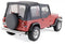 Rampage 1988-1995 Jeep Wrangler(YJ) OEM Replacement Top - Black Denim