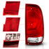 ANZO 1997-2003 Ford F-150 Taillight Red/Clear Lens (OE Replacement)