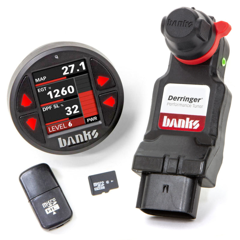 Banks Power Derringer Tuner (Gen 2) 17-19 GM 2500 6.6L L5P w/ 1.8in iDash DataMonster 66793