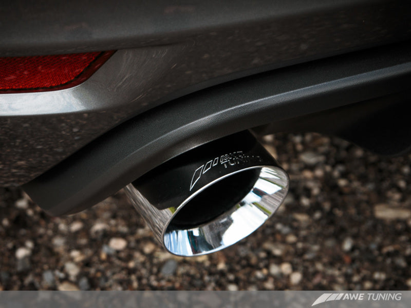 AWE Tuning Performance Catback Exhaust for Mk6 GTI - Chrome Silver Round Tips 3015-32036