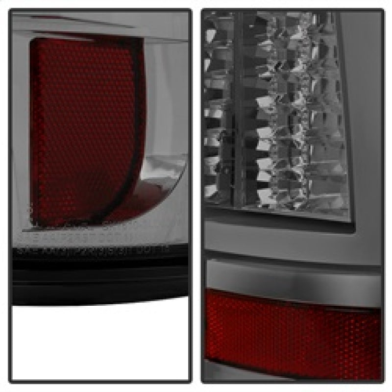 Spyder Chevy Silverado 1500/2500 99-02 Version 2 LED Tail Lights - Smoke ALT-YD-CS99V2-LED-SM