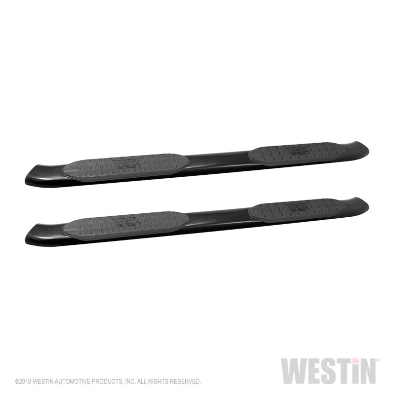 Westin 2015-2018 Ford F-150 SuperCrew PRO TRAXX 5 Oval Nerf Step Bars - Black