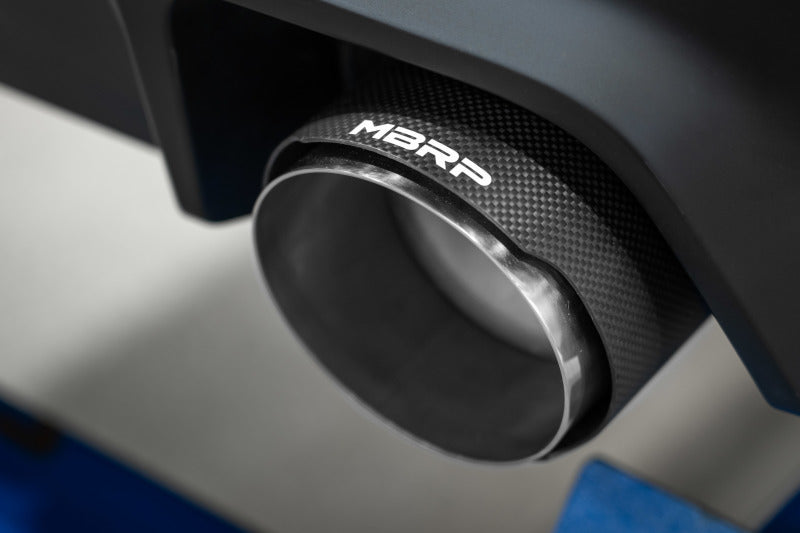 MBRP 2023 Toyota Corolla GR 1.6L 3" Cat-Back Dual Split Rear w/ Carbon Fiber Tips S43023CF