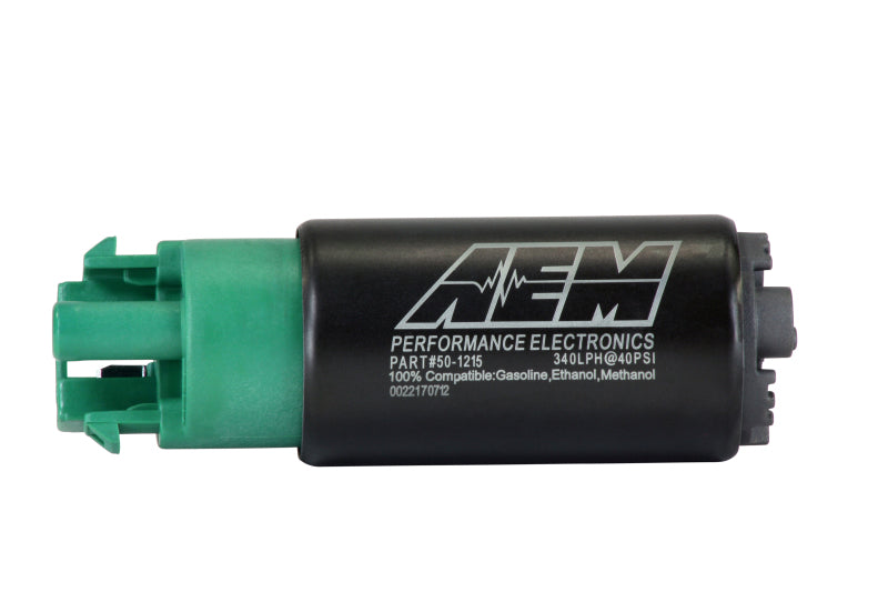 AEM 340LPH Ethanol Compatible 65mm High Flow In-Tank Fuel Pump Kit w/ Mounting Hooks - 50-1215