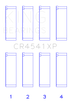 King Honda F23 (Size STD) Performance Rod Bearing Set