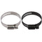 Mishimoto High-Torque Worm Gear Clamp 0.71in.-0.1.26in. (18mm-32mm) - Pack of 10 (Black)