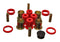 Energy Suspension C.A.B. Uppers Only - Red