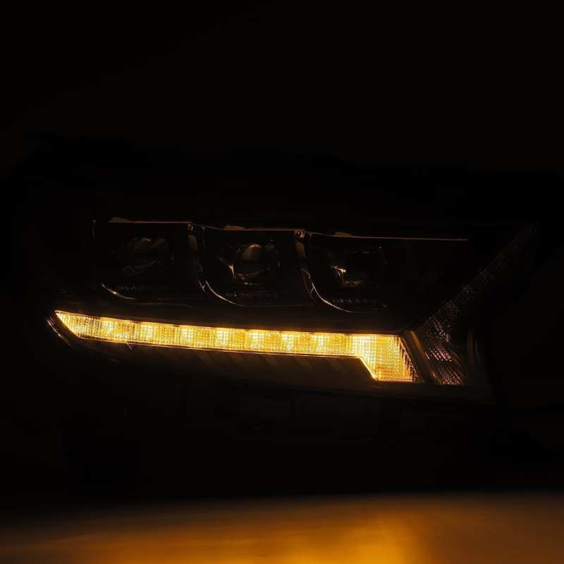 AlphaRex NOVA LED Projector Headlight Plank Style Alpha Black for 19-21 Ford Ranger 880123