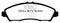 EBC 14+ Acura MDX 3.5 Ultimax2 Front Brake Pads