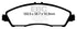 EBC 14+ Acura MDX 3.5 Ultimax2 Front Brake Pads